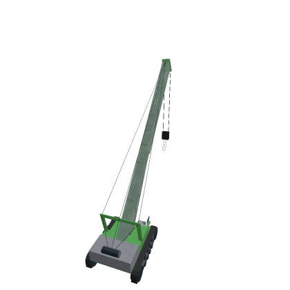 huge crawler crane