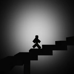 mountain climbing game icon