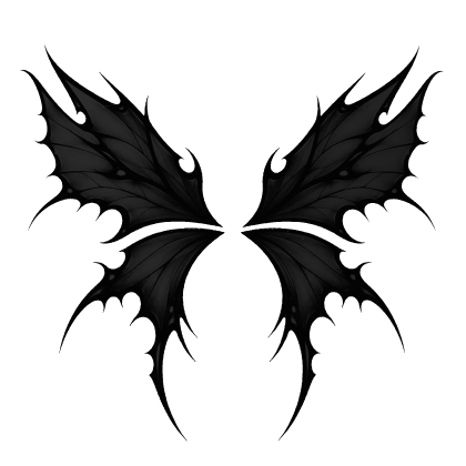 Black Butterfly Wings Roblox item