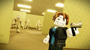 The Backrooms With Guns