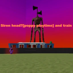 Siren head? [poppy playtime] and train icon