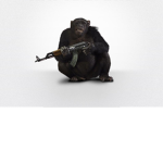 Lass die Affen aus dem zoo