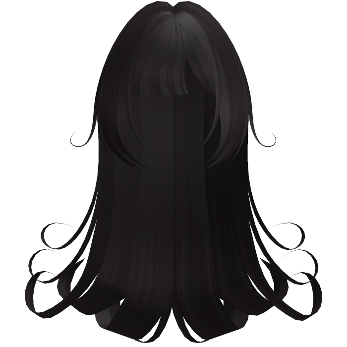 Gothic Long Dark Brown Swirly Hair