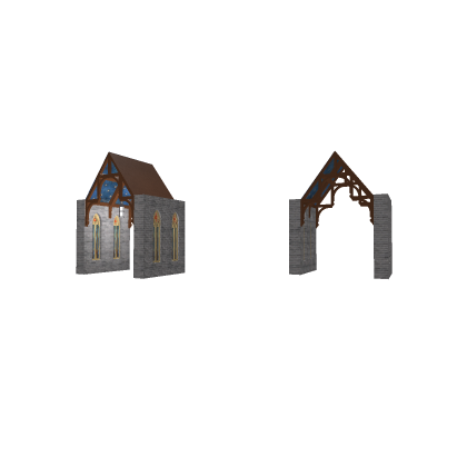 Modular Gothic Style Interior Space Pack
