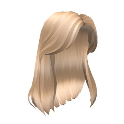 cute shiny blonde hair Roblox decal