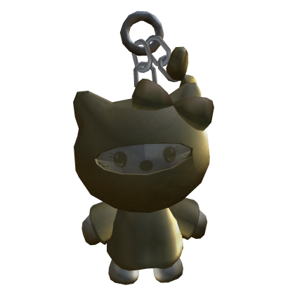 Cute Y2K Golden Gang Hello Kitty Keychain thumbnail