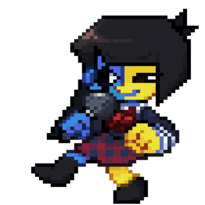 ENA (Old) (Pixel) Left FNF Roblox decal