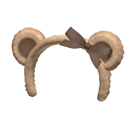 cute fluffy bear ears Roblox item