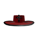 red skull cross outlaw hat