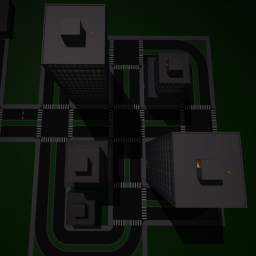 Nextbot in the dark roblox city