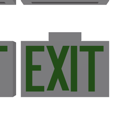 Prescolite Thinline Exit Signs