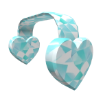 Aquamarine Heartphones