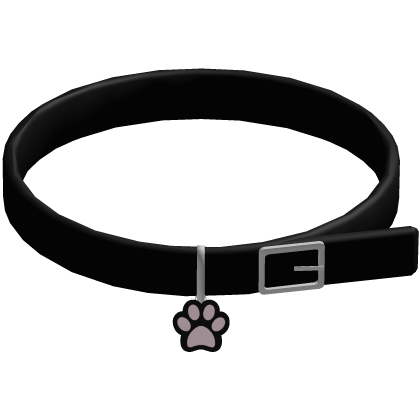 ♡┊kawaii black cat paw collar 3.0 Roblox item
