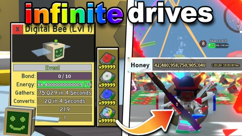 BSS with Unlimited Drives