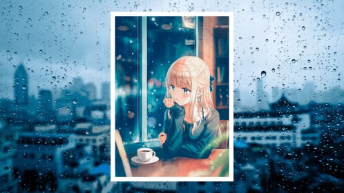 . |~Calm Raining Night~| .