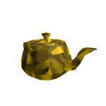 Sparkly Golden Teapot