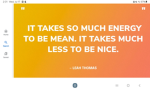 Kindness matters more than hate