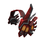 Mecha DJ Headphones Ruby