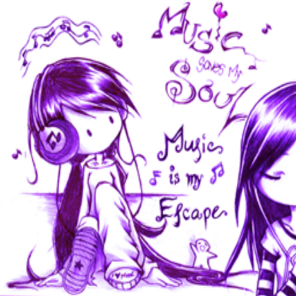 Music Is My Life Roblox decal
