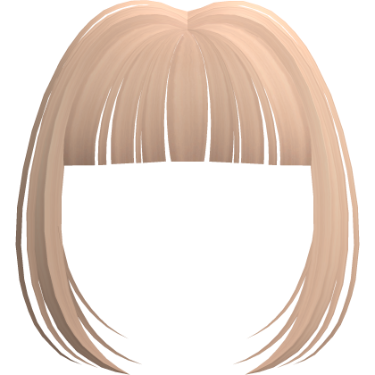 Elegant Straight Hime Fringe Bangs (Blonde) Roblox item