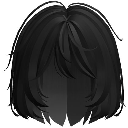 Short Fluffy Layered Hair (Black)