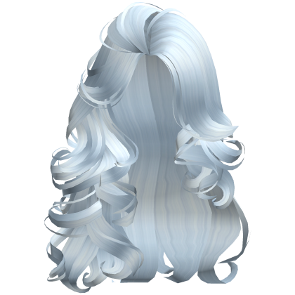 ♡ Voluminous Layered Blowout (Pastel Blue) Roblox item
