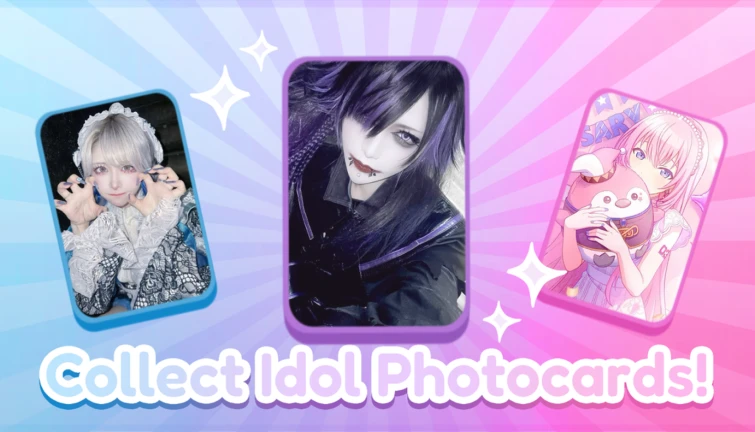 Gacha Idols! ☆ -- Collect Vkei/J-Pop Photocards! ♪