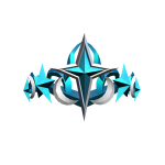 Blue Super Star Crown