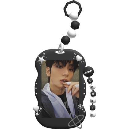 TXT Soobin Photocard Kpop Keychain