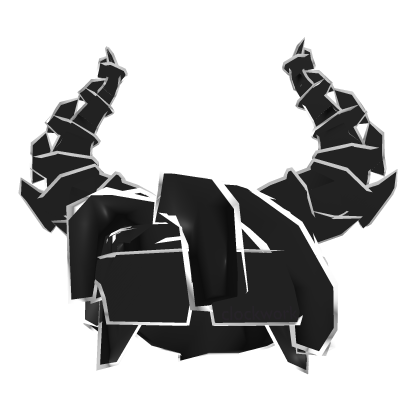 Black HAIR + SHADES + HORNS Combo (CHEAP!) Roblox item