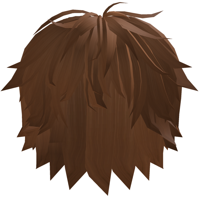 Ginger Spiky Messy Fringe Hair