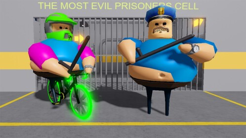 🏍️BIKER BARRY'S PRISON RUN (Obby)