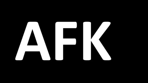AFK until donated!