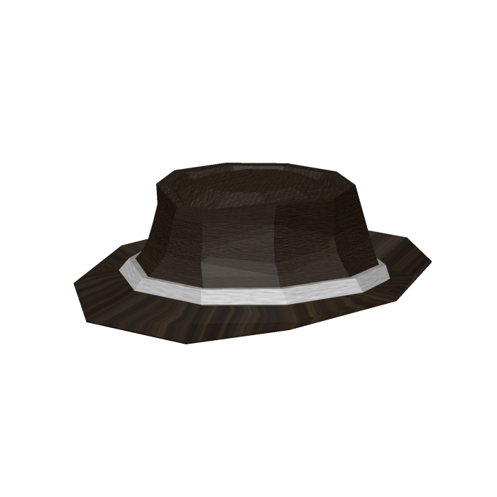 Brown Felt Fedora