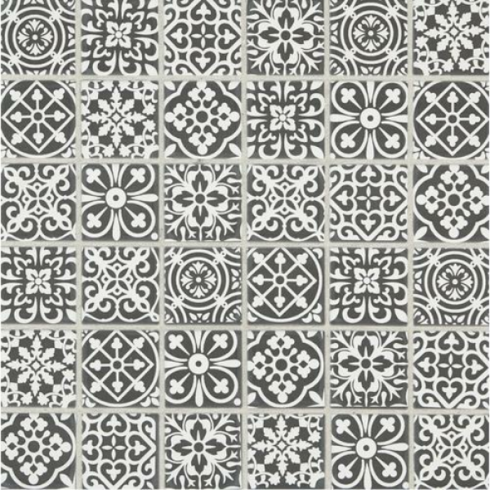 [WALLPAPER] matte black ceramic mosaic Roblox decal