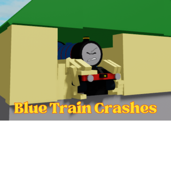 Treno blu si schianta