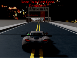 Race to a  Fast Food Restaurant