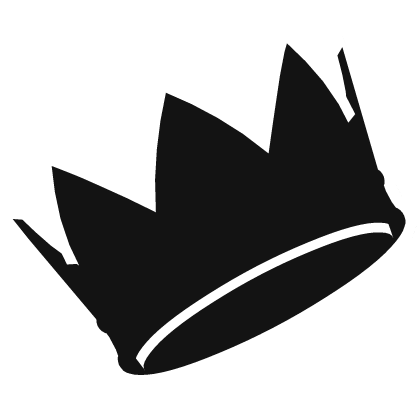 Black Neon King Crown