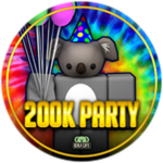 200K Party Badge!