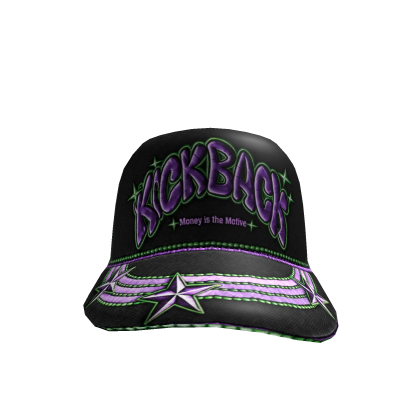 RF Kickback Cap Purple Green V2