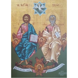 Greek Orthodox of saint Trinity icon