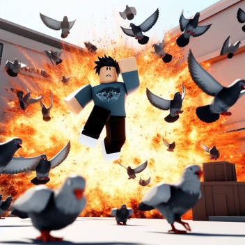 Escape the pigeon explosive obby !