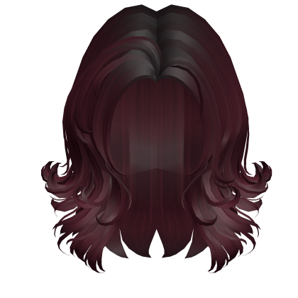 Cherry Layered Wolf Cut thumbnail
