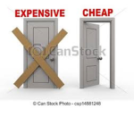 expensive to cheap