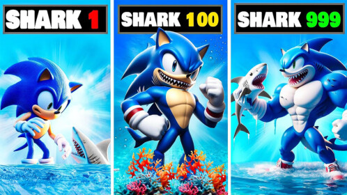 Survive Dinoshark Sonic [UPDATE]