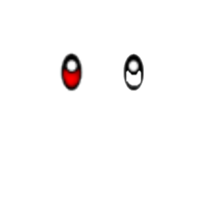 Red Eyes With White Roblox decal