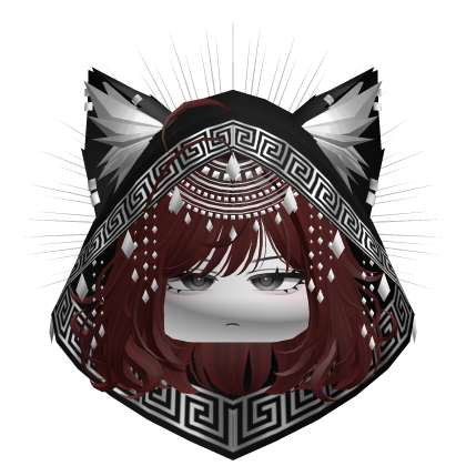 Egyptian Bob w/ Divine Silver Black Hood