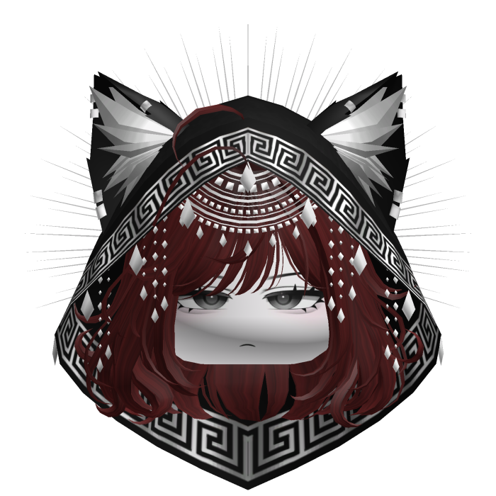 Egyptian Bob w/ Divine Silver Black Hood