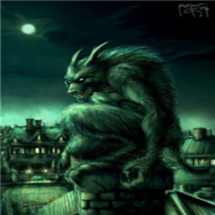 Scary werewolf Roblox decal