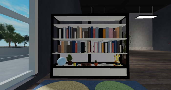 Modern Bookshelf preview 3